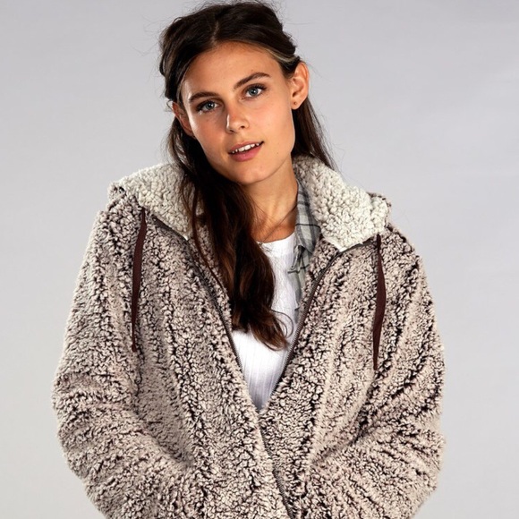 thread and supply fuzzy jacket